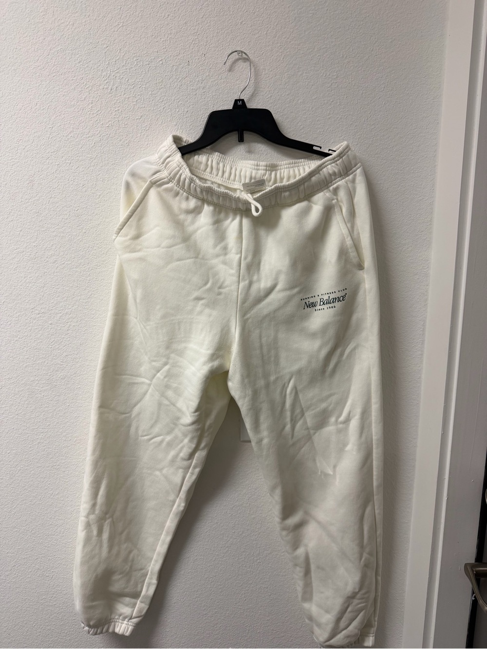 New Balance Cream/Off-White Men's Jogger Sweatpants